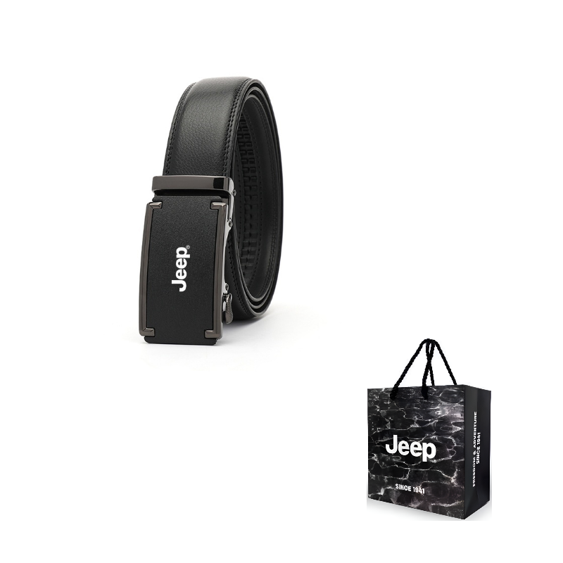 Кожаный ремень из спилка Cow Unisex 3,5 см Jeep, черный
Кожаный ремень из спилка Cow Unisex 3,5 см Jeep, черный