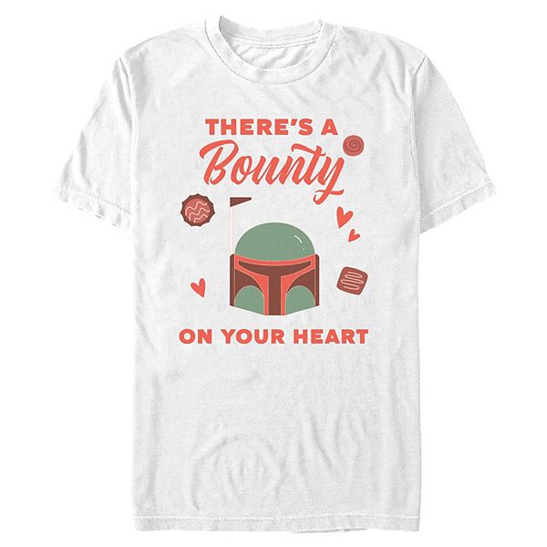 Мужская футболка с принтом Boba Fett There's a bounty on your heart Star Wars
Мужская футболка с принтом Boba Fett There's a bounty on your heart Star Wars