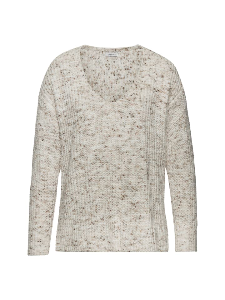 Свитер с V-образным вырезом коричневого и кремового цветов Buffalo
Свитер с V-образным вырезом коричневого и кремового цветов Buffalo