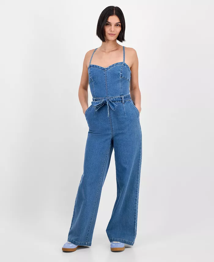 Джинсовый комбинезон без рукавов с вырезом в форме сердца для юниоров Tinseltown, синий
Джинсовый комбинезон без рукавов с вырезом в форме сердца для юниоров Tinseltown, синий