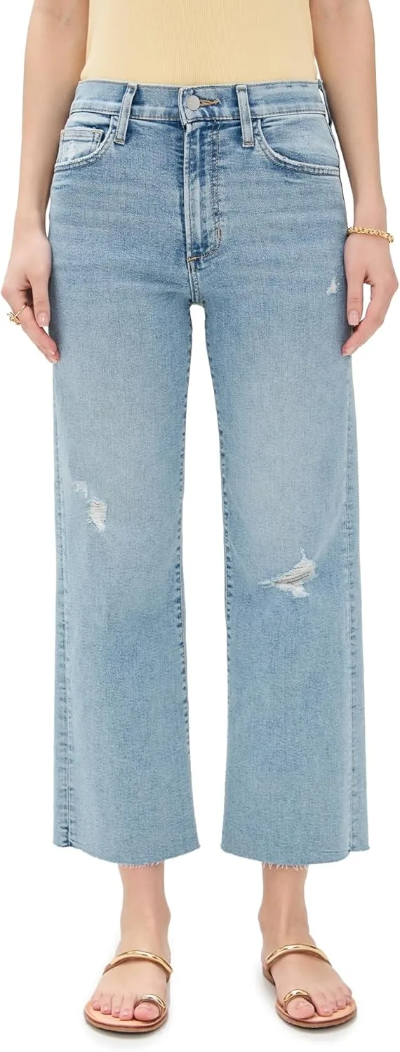 Joe's Jeans The Blake укороченные широкие брюки с рваным краем
Joe's Jeans The Blake укороченные широкие брюки с рваным краем