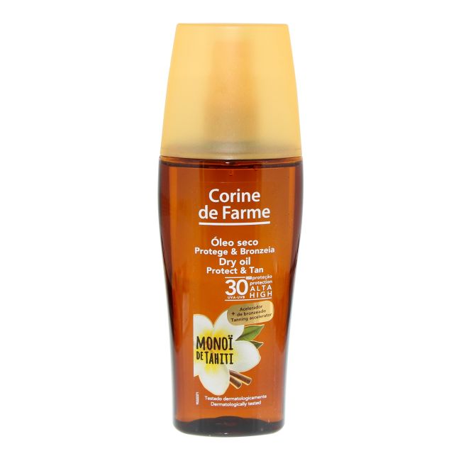 Corine spf30 защитное сухое масло для тела, способствующее загару Corine De Farme, 150 млl
Corine spf30 защитное сухое масло для тела, способствующее загару Corine De Farme, 150 млl