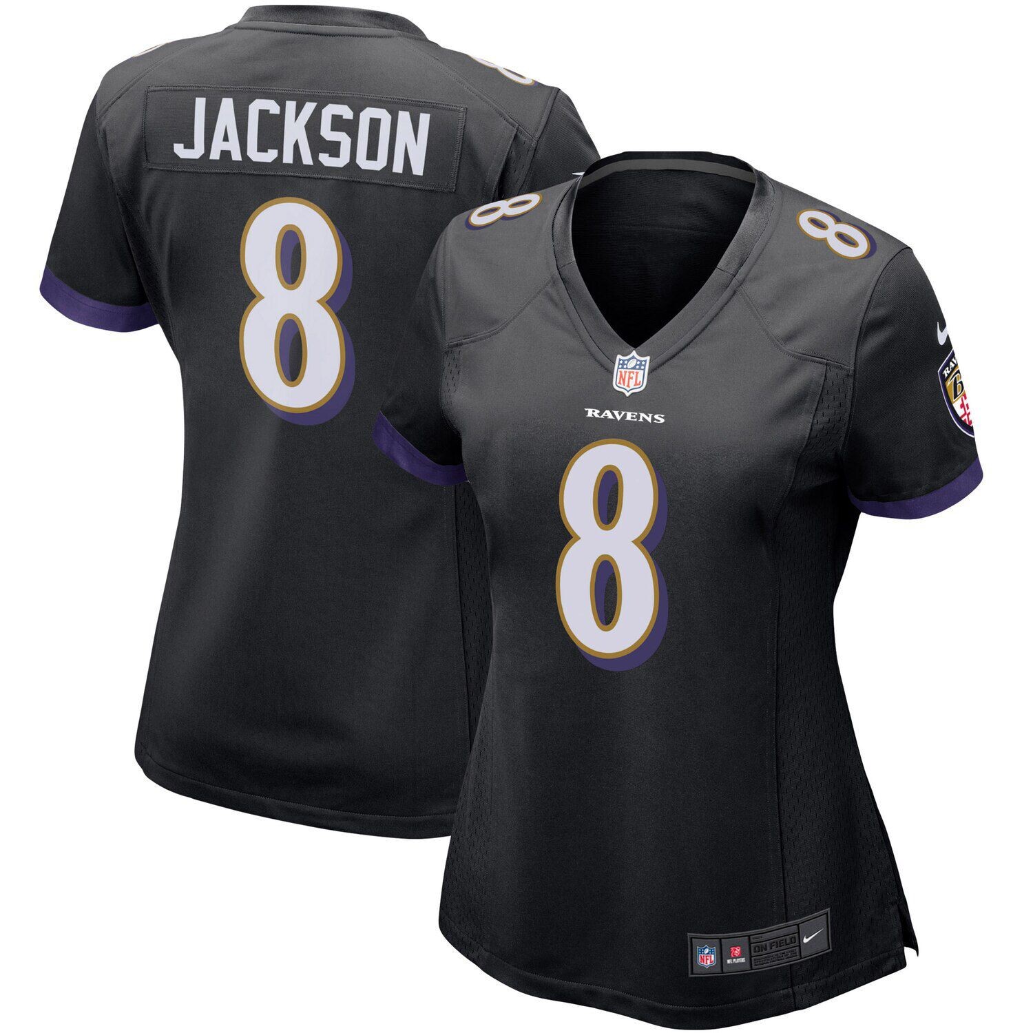 Женское джерси Nike Lamar Jackson Black Baltimore Ravens Game Джерси Nike
Женское джерси Nike Lamar Jackson Black Baltimore Ravens Game Джерси Nike