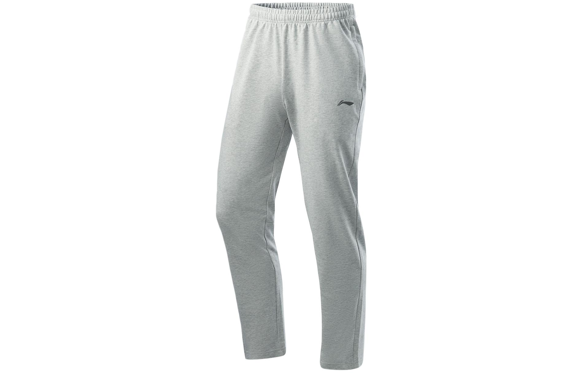 Лининг спортивные трикотажные брюки мужские серые
Лининг спортивные трикотажные брюки мужские серые