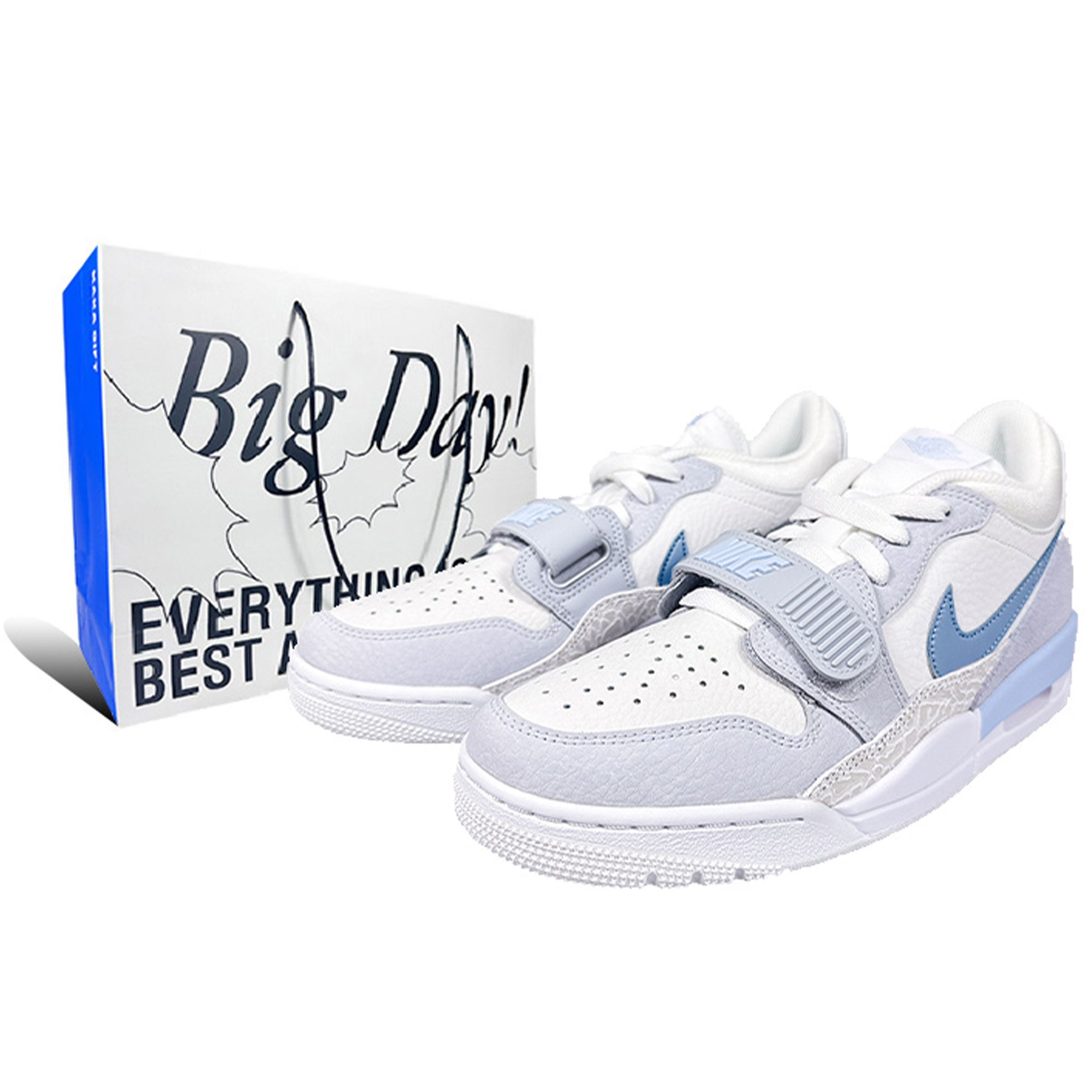 Jordan Баскетбольные кроссовки Legacy 312 с низким верхом, с амортизацией, противоскользящие, износостойкие, мужские, синие, белые
Jordan Баскетбольные кроссовки Legacy 312 с низким верхом, с амортизацией, противоскользящие, износостойкие, мужские, синие, белые