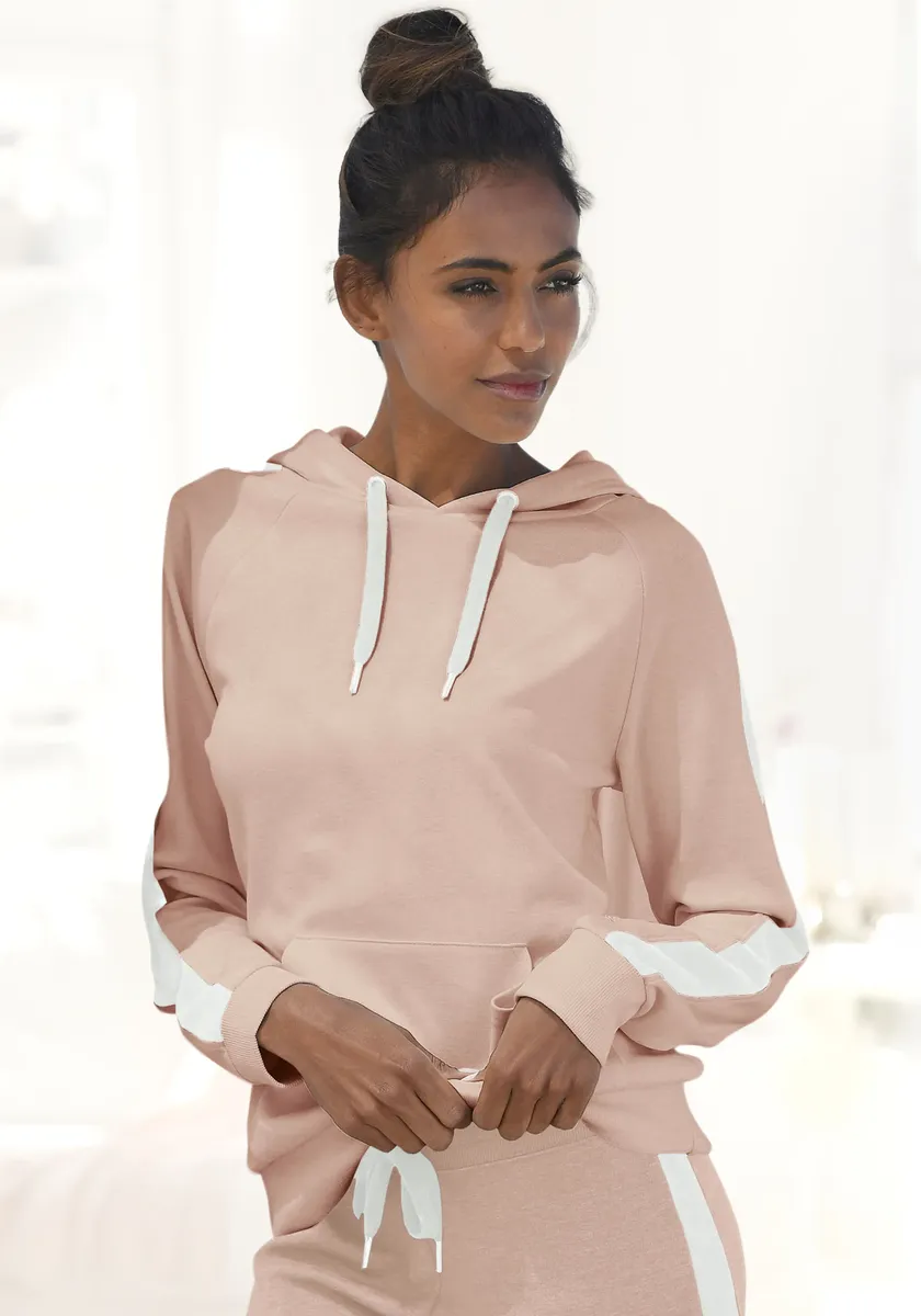 Bench Толстовка с капюшоном, с полосками по бокам и карманом-кенгуру, домашний костюм, толстовка с капюшоном Bench Loungewear, белый
Bench Толстовка с капюшоном, с полосками по бокам и карманом-кенгуру, домашний костюм, толстовка с капюшоном Bench Loungewear, белый