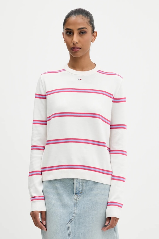 Хлопковый свитер Tommy Jeans, бежевый
Хлопковый свитер Tommy Jeans, бежевый