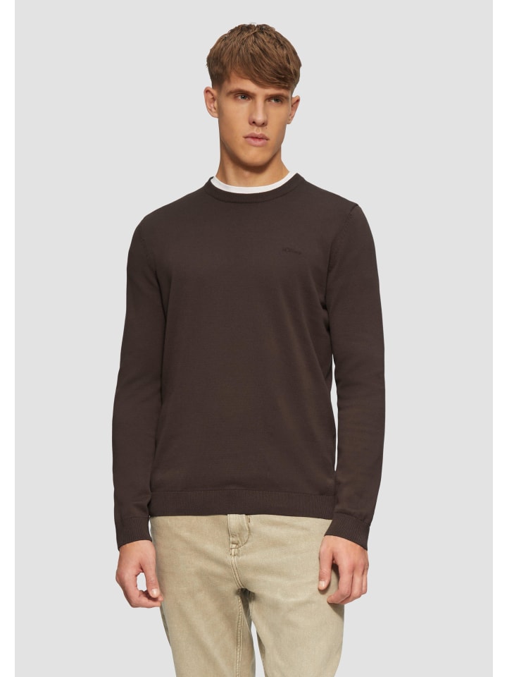 Свитер s.Oliver, коричневый
Свитер s.Oliver, коричневый