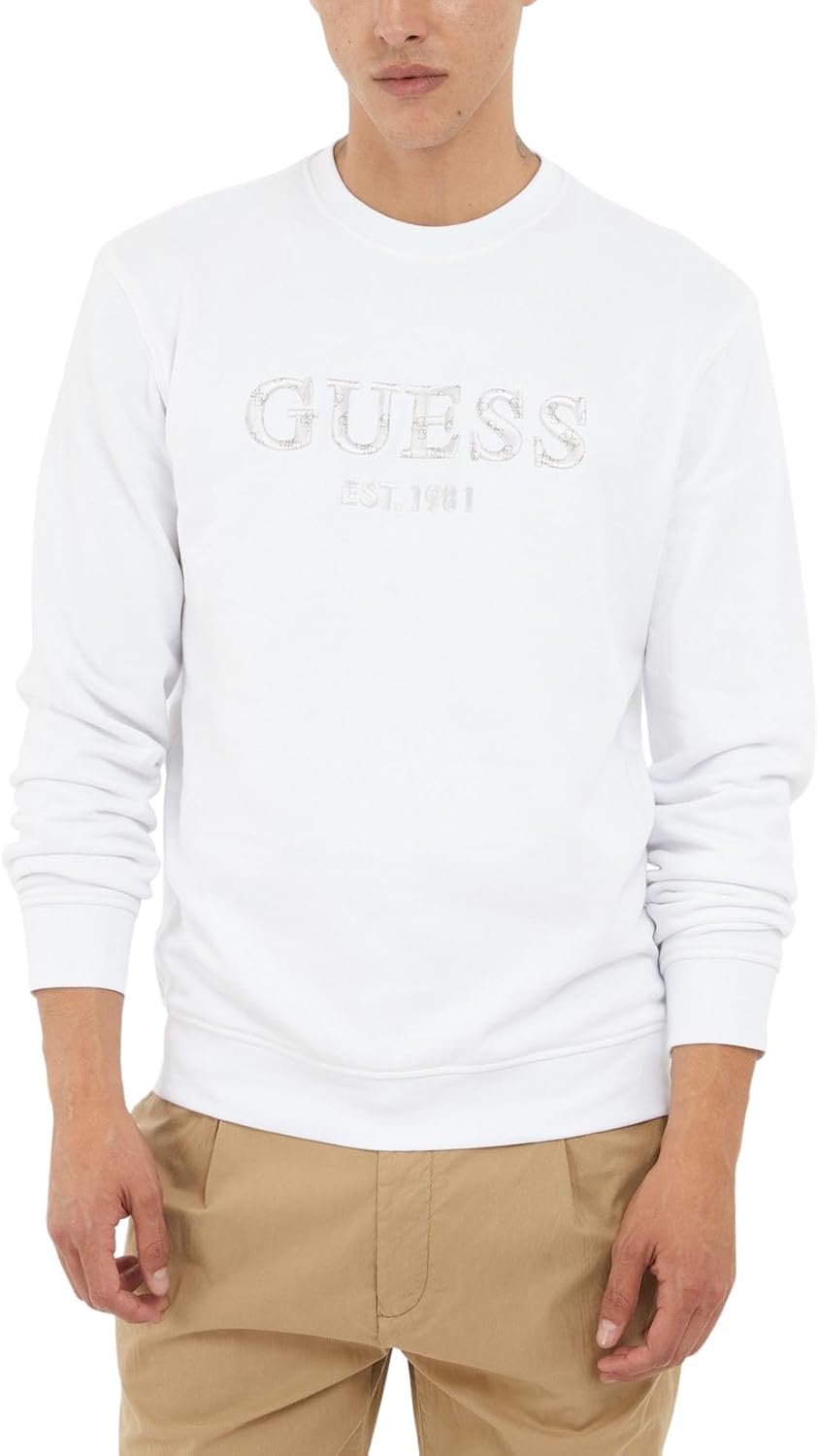 Мужской свитшот Eco Beau от GUESS, Pure White, Белый, Мужской свитшот Eco Beau от GUESS, Pure White
Мужской свитшот Eco Beau от GUESS, Pure White, Белый, Мужской свитшот Eco Beau от GUESS, Pure White