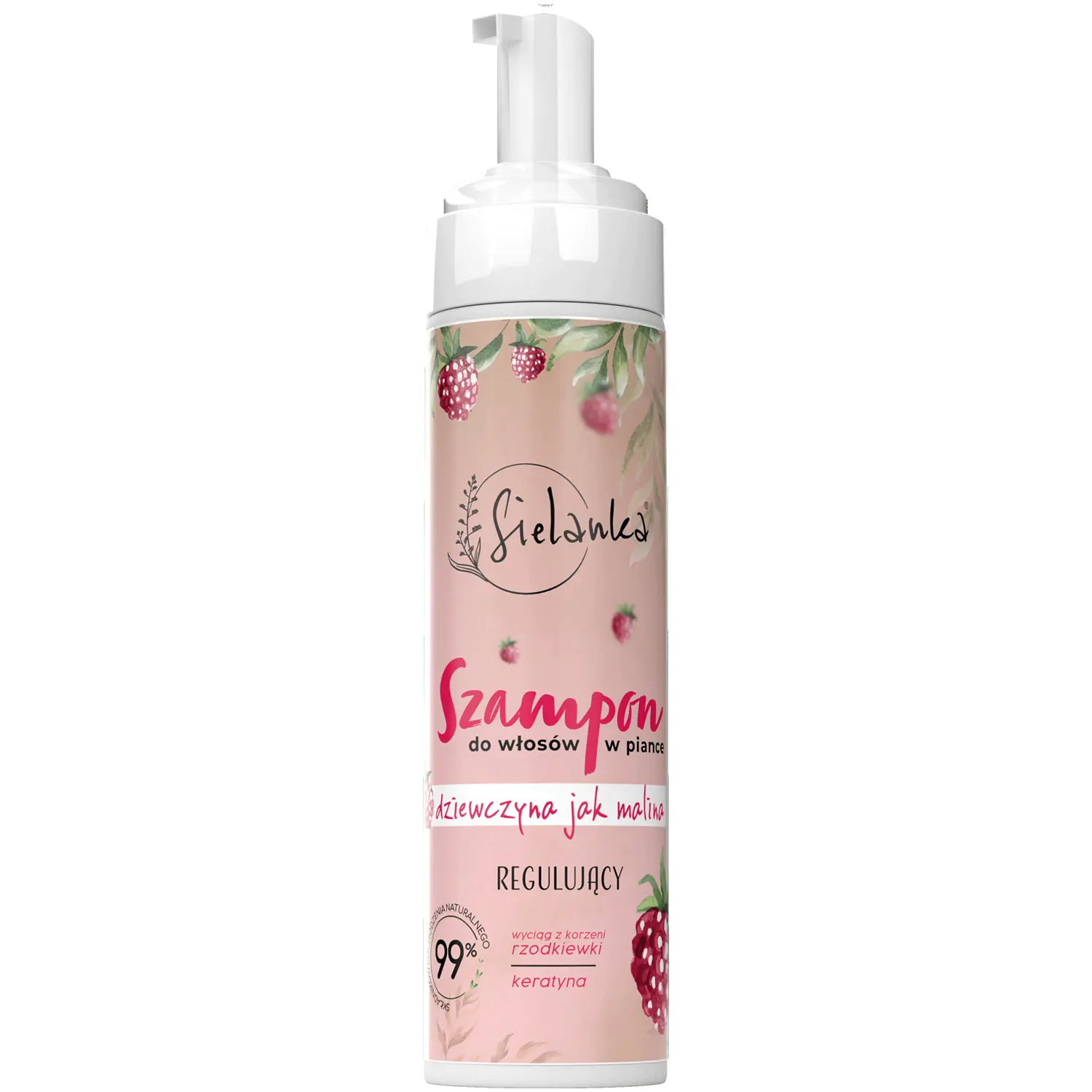 Регулирующий шампунь-пенка для волос Sielanka Dziewczyna Jak Malina, 200 мл
Регулирующий шампунь-пенка для волос Sielanka Dziewczyna Jak Malina, 200 мл