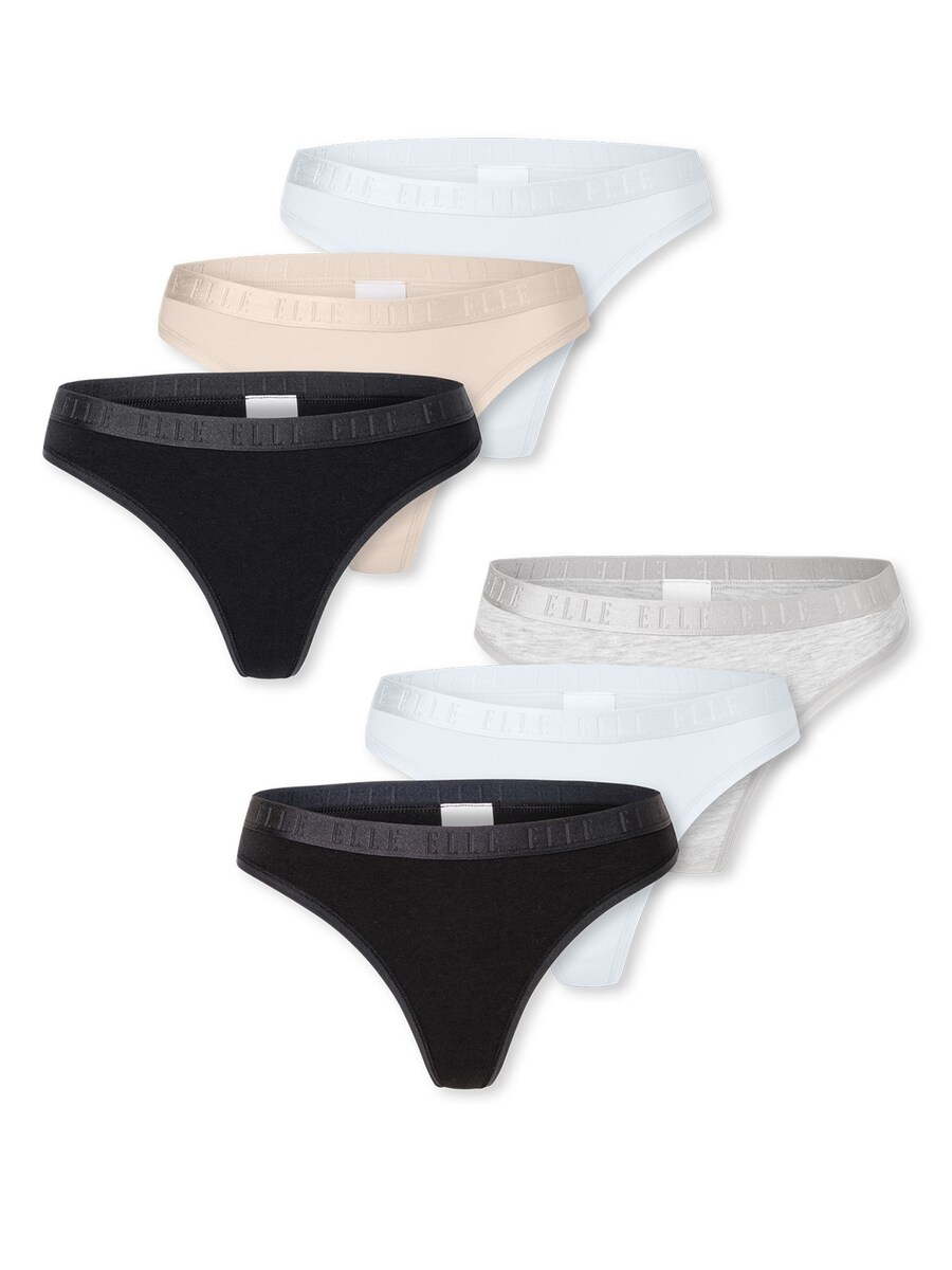 Стринги ELLE, Beige/Mottled Grey/Black/White
Стринги ELLE, Beige/Mottled Grey/Black/White