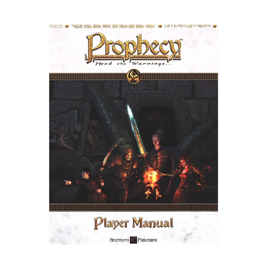 Player's Manual, Prophecy RPG, мягкая обложка
Player's Manual, Prophecy RPG, мягкая обложка