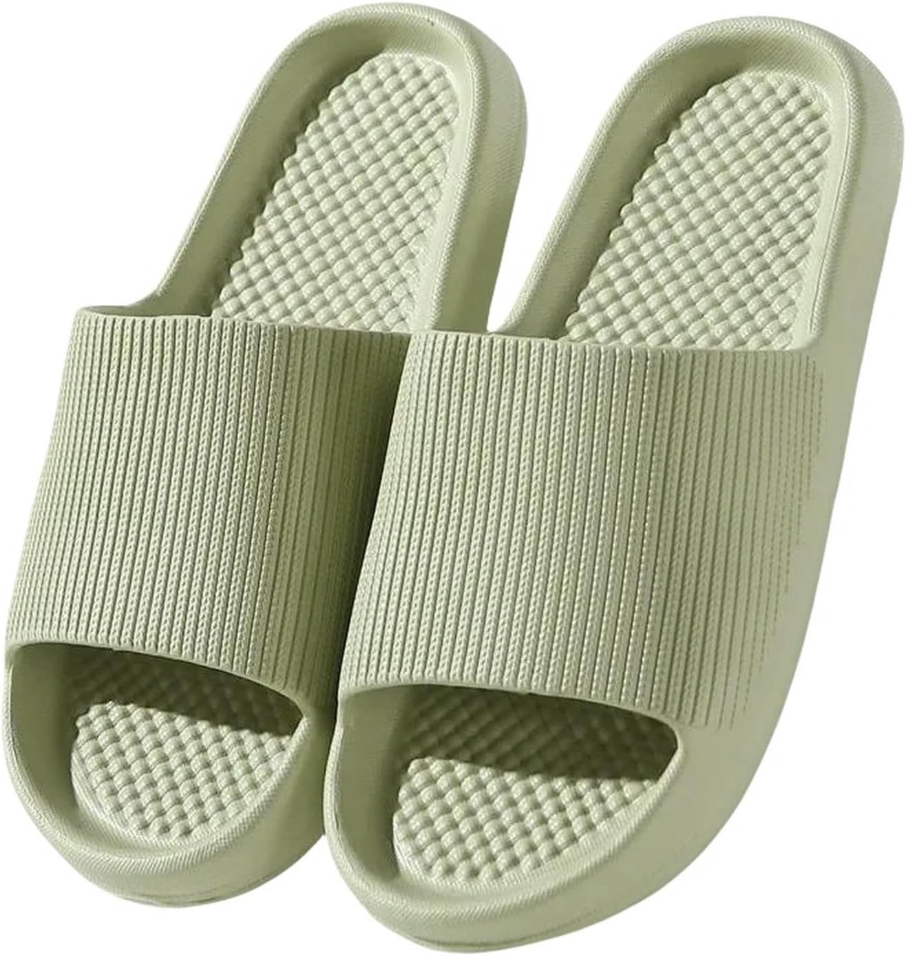 Домашние тапочки UEBHERV Летние женские тапочки для дома Мягкие туфли на подошве Скользящие шлепанцы для пары Нескользящие повседневные сандалии, зеленый
Домашние тапочки UEBHERV Летние женские тапочки для дома Мягкие туфли на подошве Скользящие шлепанцы для пары Нескользящие повседневные сандалии, зеленый