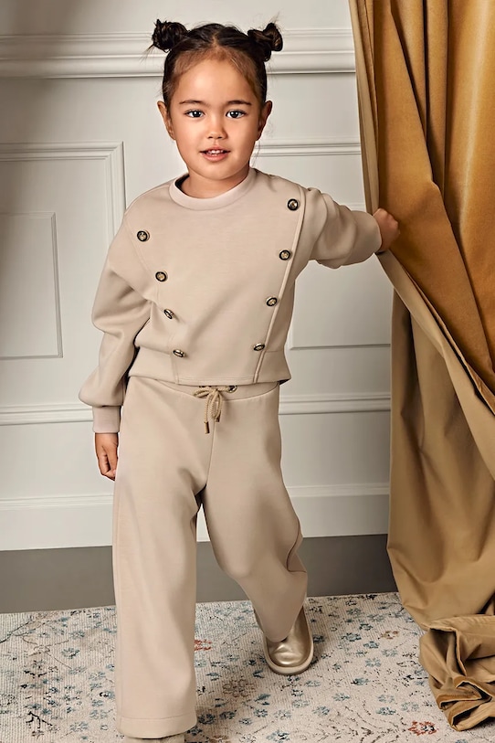 Детский спортивный костюм Abel&Lula, бежевый
Детский спортивный костюм Abel&Lula, бежевый