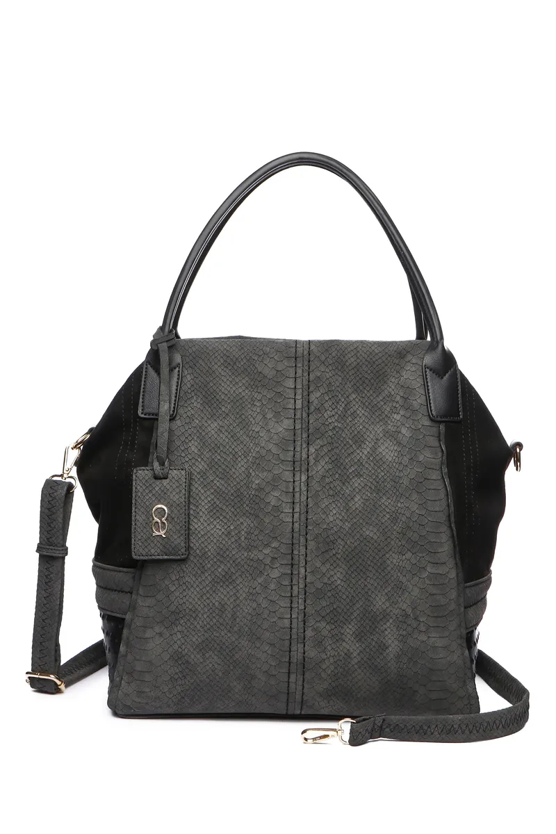 COLLEZIONE ALESSANDRO Сумка через плечо "Maxim" с длинными ручками и дополнительным ремнем, черный
COLLEZIONE ALESSANDRO Сумка через плечо "Maxim" с длинными ручками и дополнительным ремнем, черный