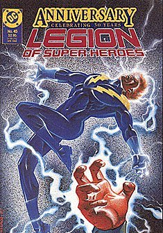 Legion of Super-Heroes (1984 series) #45 (DC Comics)
Legion of Super-Heroes (1984 series) #45 (DC Comics)