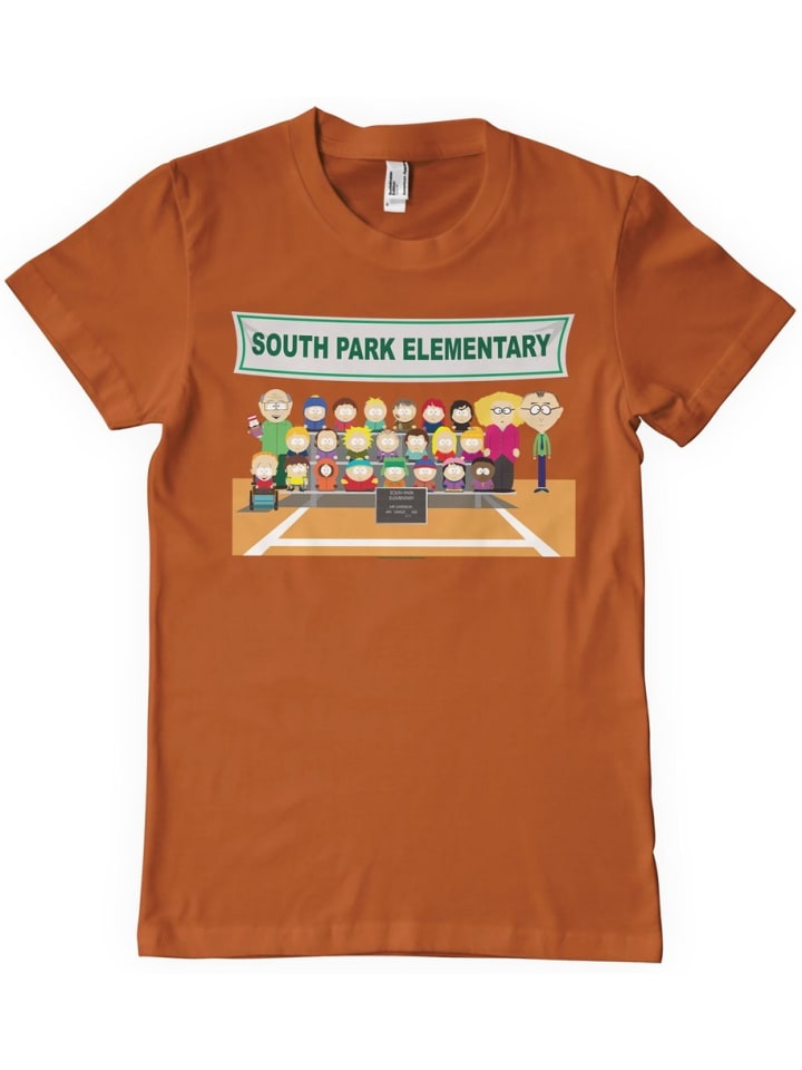 South Park Футболка "Elementary T-Shirt" оранжевого цвета, Оранжевый, South Park Футболка "Elementary T-Shirt" оранжевого цвета
South Park Футболка "Elementary T-Shirt" оранжевого цвета, Оранжевый, South Park Футболка "Elementary T-Shirt" оранжевого цвета
