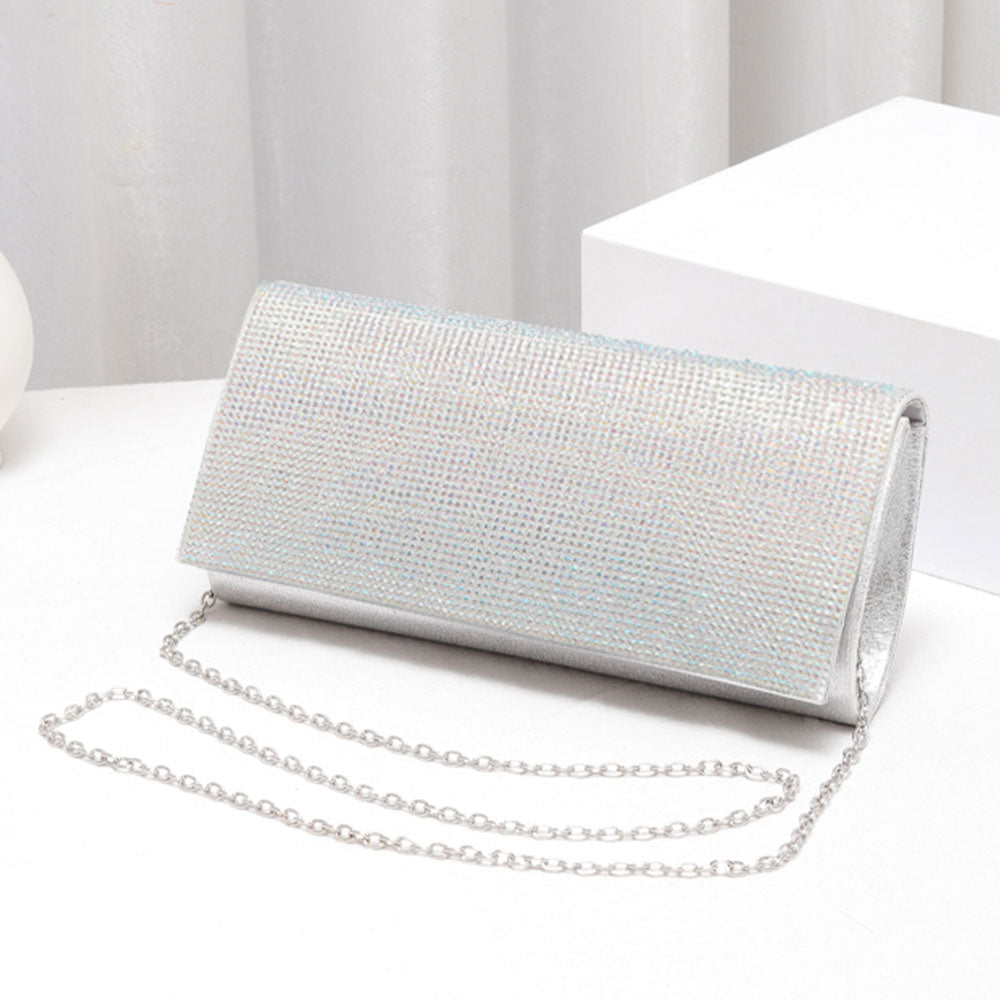 Блестящий вечерний клатч-кроссбоди FASHNZFAB
Блестящий вечерний клатч-кроссбоди FASHNZFAB