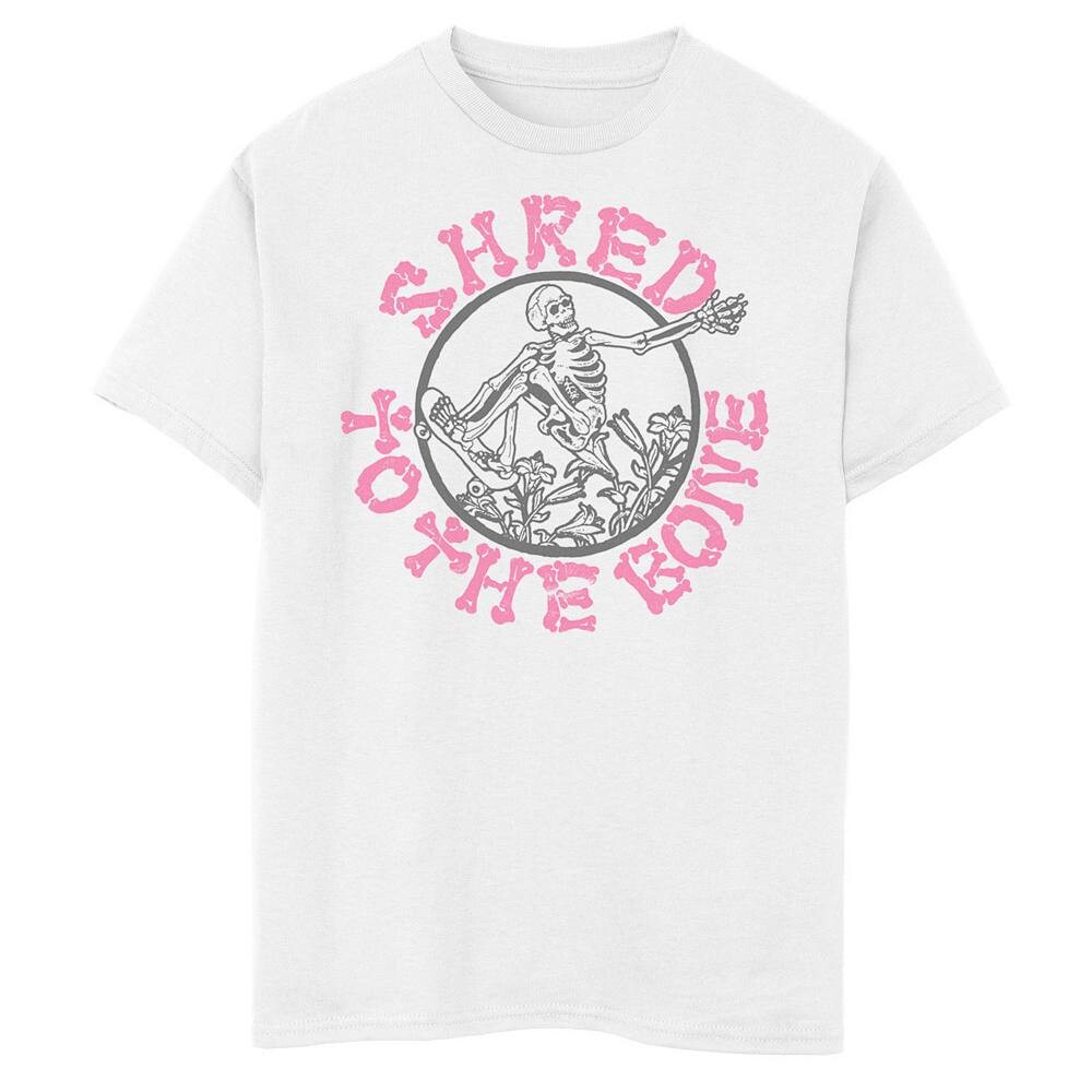 Модная футболка с рисунком скелета для мальчиков 8–20 лет Licensed Character, белый
Модная футболка с рисунком скелета для мальчиков 8–20 лет Licensed Character, белый