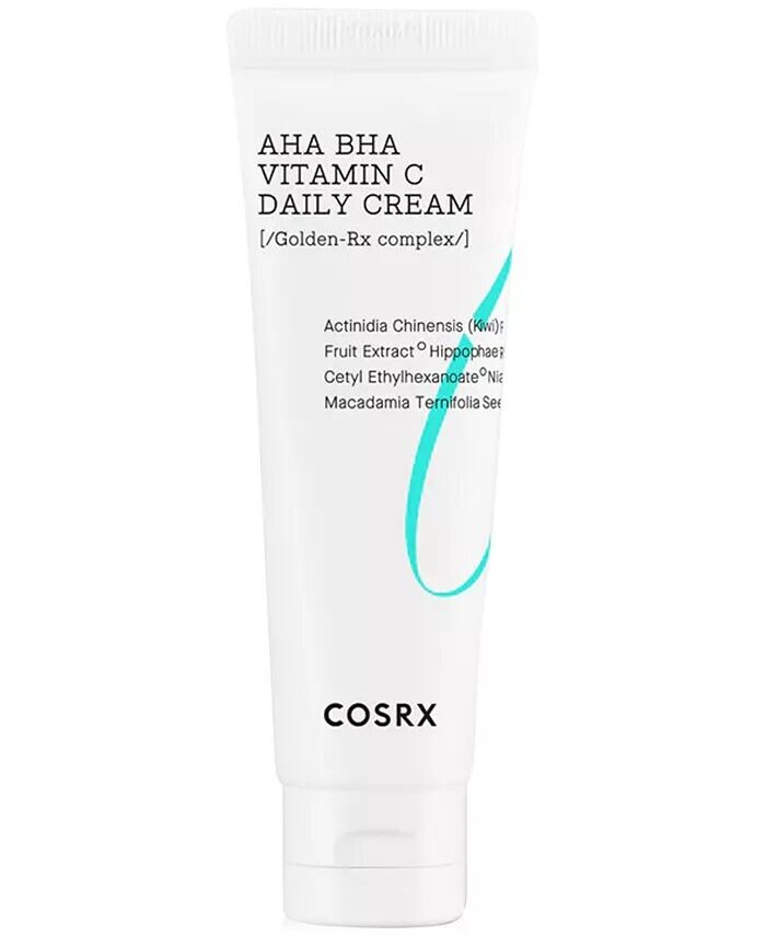 Ежедневный крем с AHA BHA витамином C Cosrx
Ежедневный крем с AHA BHA витамином C Cosrx