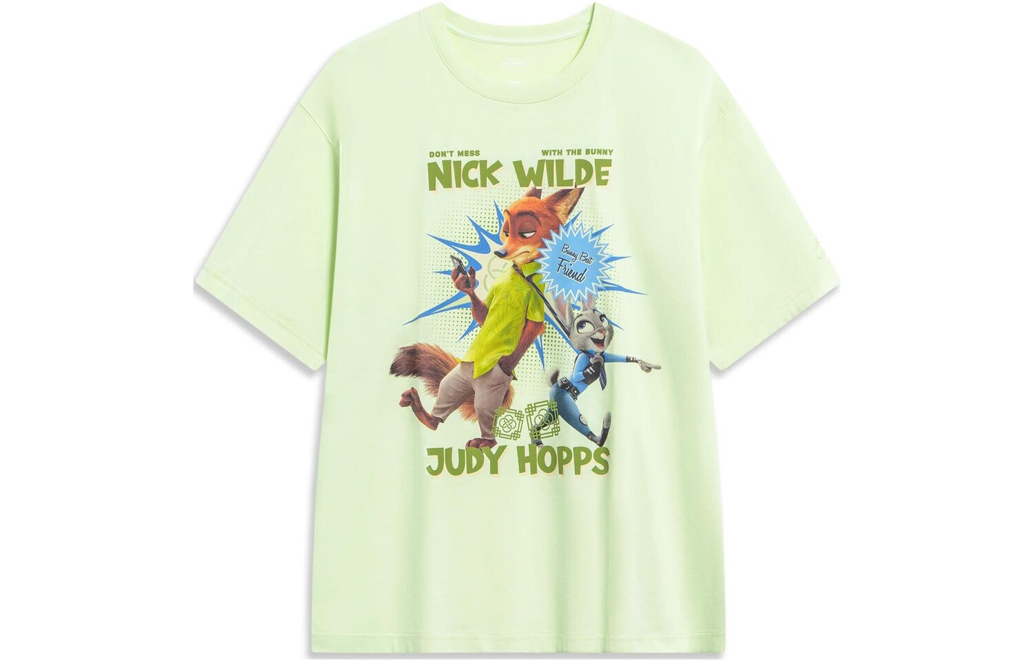 Disney X Disney Футболка мужская светло-фруктово-зеленая Lining, зеленый
Disney X Disney Футболка мужская светло-фруктово-зеленая Lining, зеленый