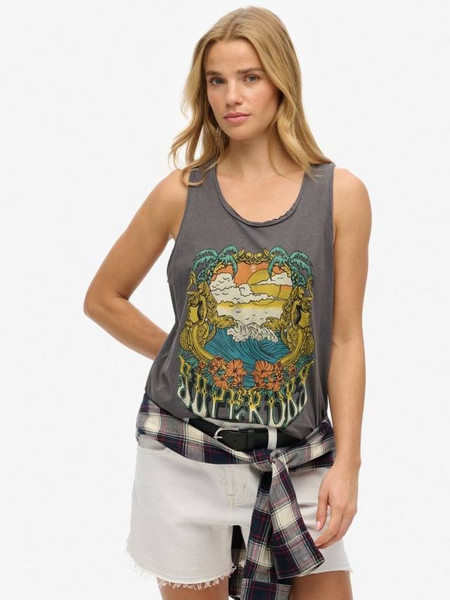 Топ-жилет Psych Surf с принтом Superdry, Charcoal
Топ-жилет Psych Surf с принтом Superdry, Charcoal