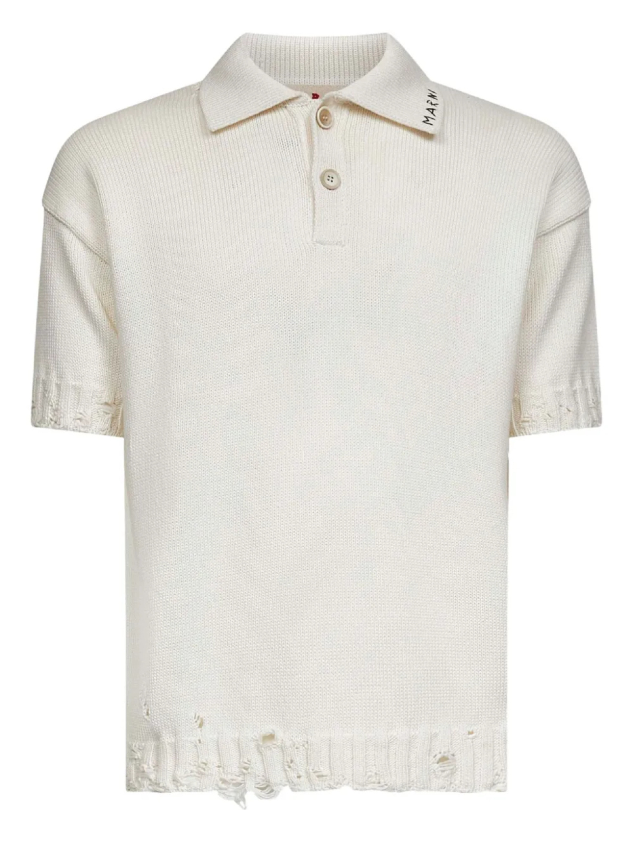 Рубашка поло с вышитым логотипом Marni, нейтральный
Рубашка поло с вышитым логотипом Marni, нейтральный