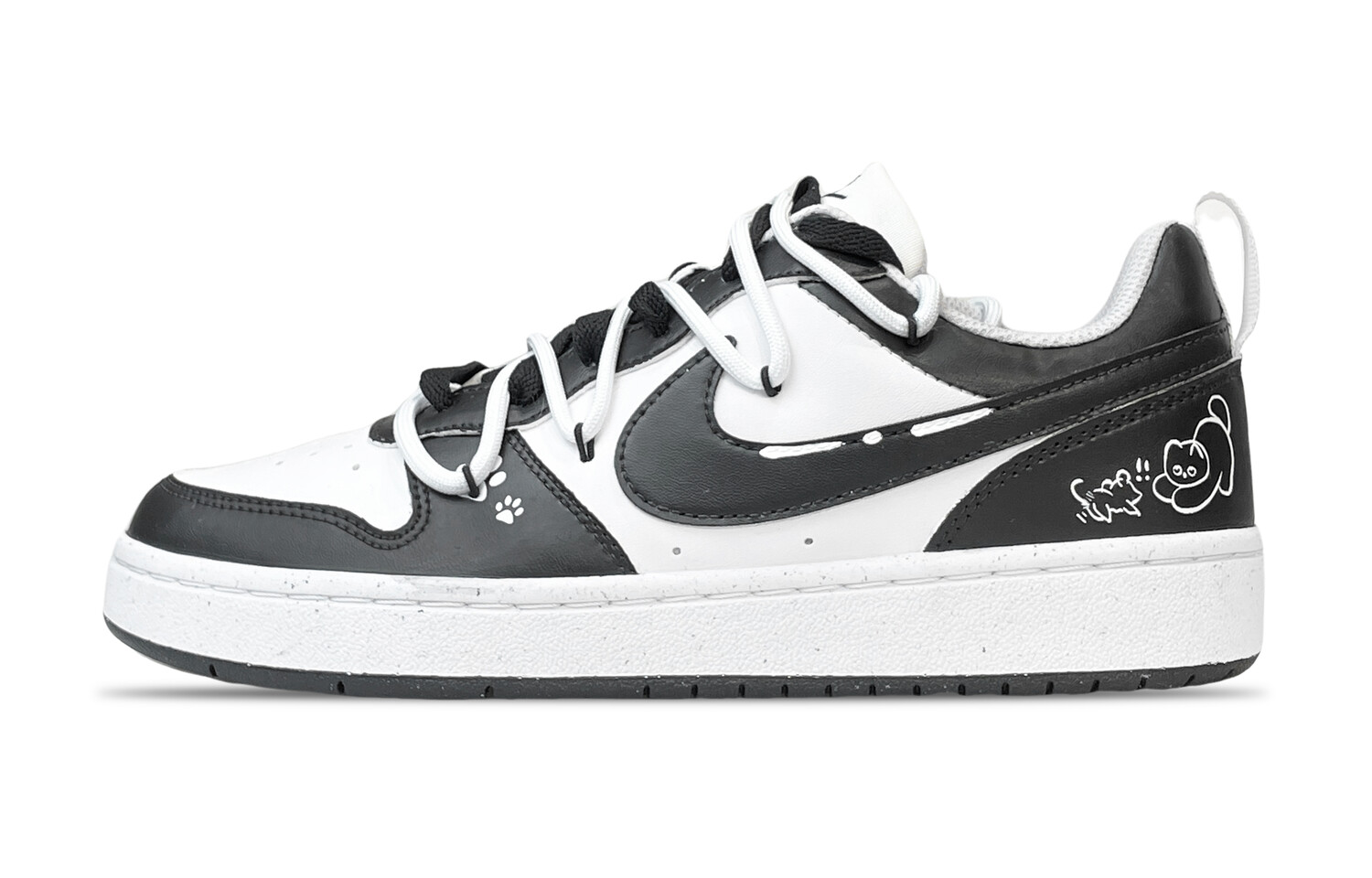 Кроссовки Nike Court Borough Skateboarding Shoes Women's Low-top White/black, черный
Кроссовки Nike Court Borough Skateboarding Shoes Women's Low-top White/black, черный