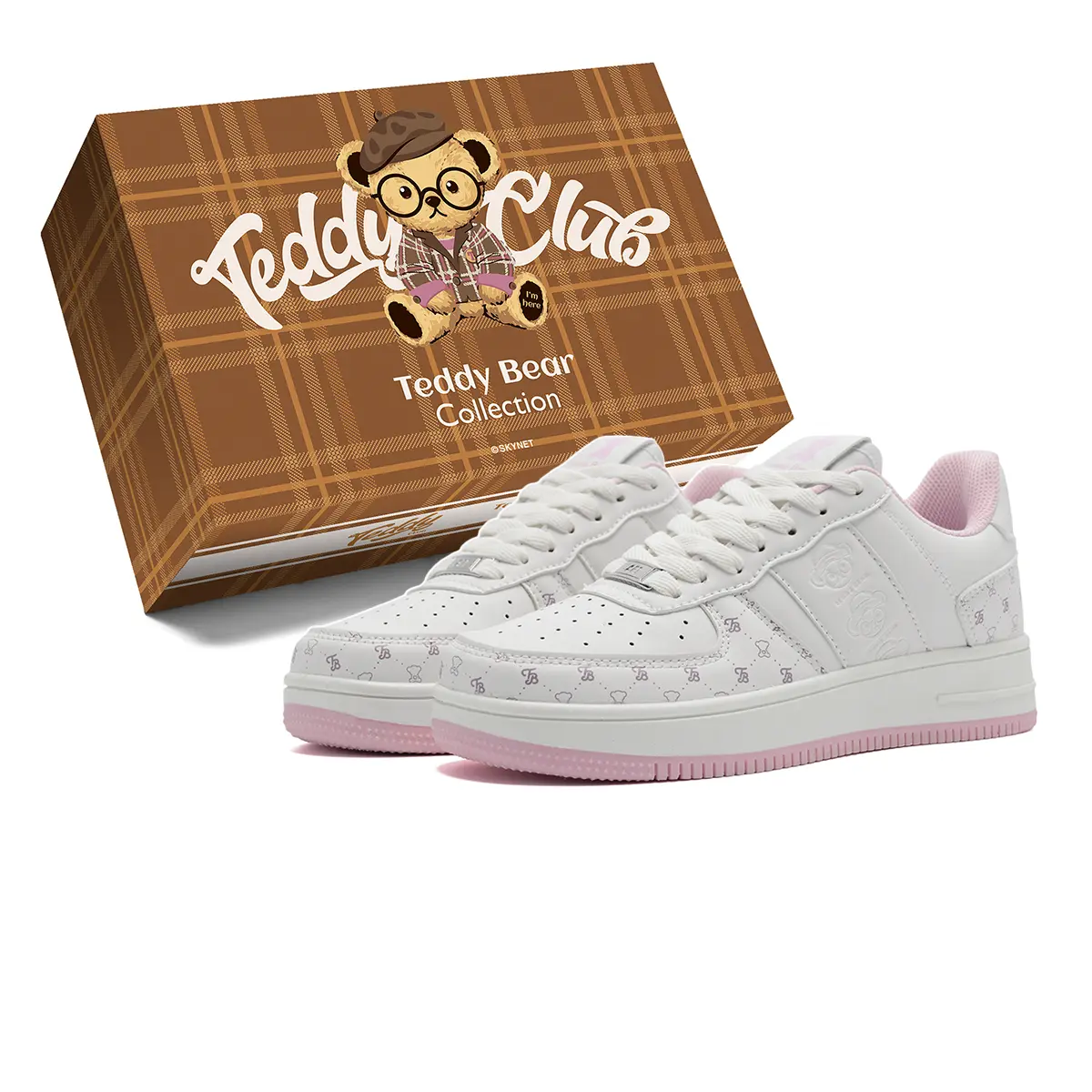 Teddy Bear Collection Покрытие, устойчивые к истиранию, легкие и дышащие лоу-топ скейтбордские кроссовки унисекс - Milk Tea Powders, цвет Milk Tea Powders
Teddy Bear Collection Покрытие, устойчивые к истиранию, легкие и дышащие лоу-топ скейтбордские кроссовки унисекс - Milk Tea Powders, цвет Milk Tea Powders
