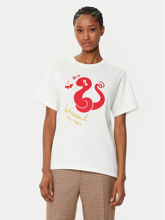 Футболка обычного кроя Cabina 2515971041 Weekend Max Mara, белый
Футболка обычного кроя Cabina 2515971041 Weekend Max Mara, белый