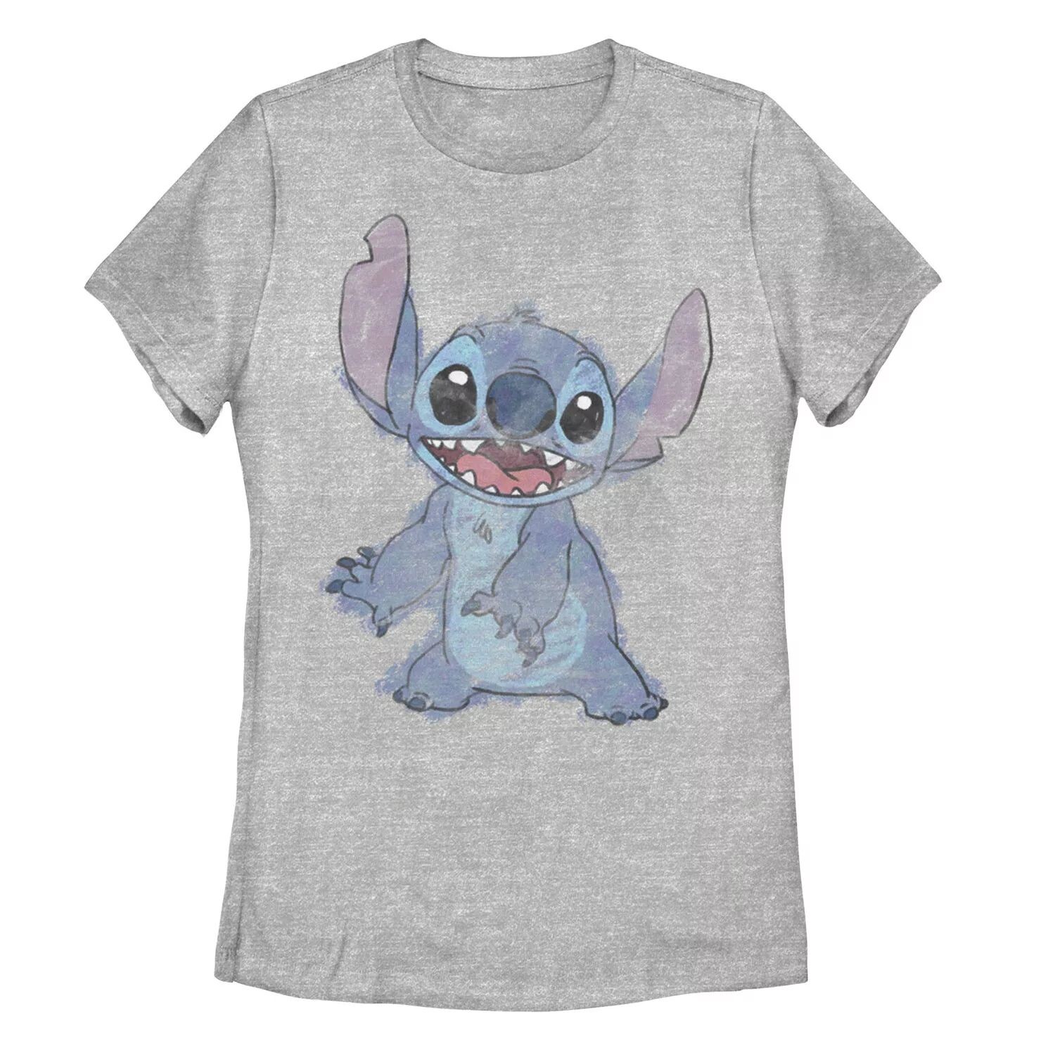 Детская футболка Disney Lilo & Stitch с художественным рисунком Licensed Character, Серый, Детская футболка Disney Lilo & Stitch с художественным рисунком Licensed Character