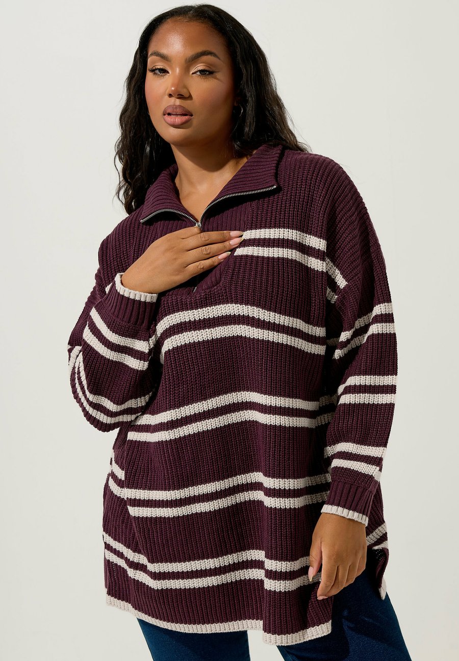 Джемпер Yours Clothing QUARTER ZIP, Red/Bordeaux
Джемпер Yours Clothing QUARTER ZIP, Red/Bordeaux