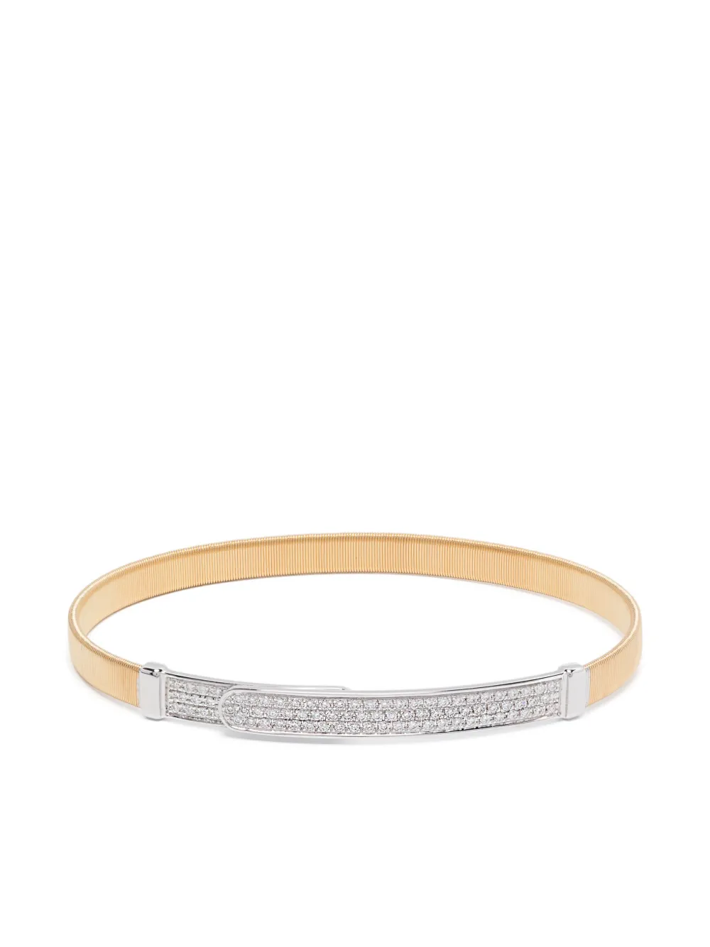 Браслет-бэнгл из желтого золота с бриллиантами Marco Bicego, золотой
Браслет-бэнгл из желтого золота с бриллиантами Marco Bicego, золотой