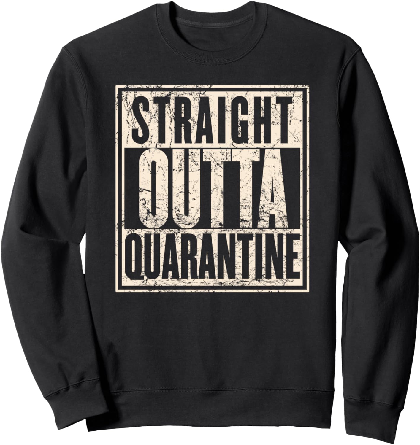 Толстовка в стиле ретро-винтаж «Прямо из карантина» Straight Outta Quarantine Women'S & Men'S Apparel, черный
Толстовка в стиле ретро-винтаж «Прямо из карантина» Straight Outta Quarantine Women'S & Men'S Apparel, черный