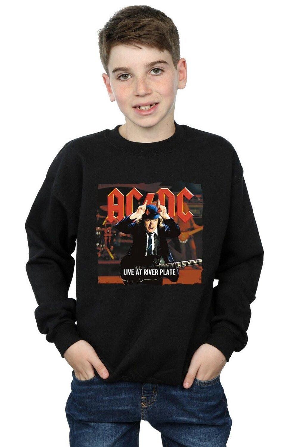 Толстовка Live At River Plate Columbia Records AC/DC, черный
Толстовка Live At River Plate Columbia Records AC/DC, черный