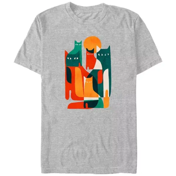 Футболка с разноцветными котами для больших размеров Licensed Character, серый
Футболка с разноцветными котами для больших размеров Licensed Character, серый