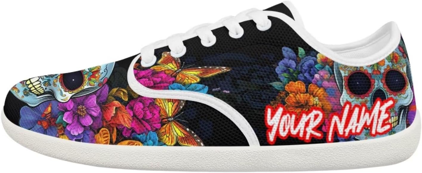 Кроссовки для ходьбы для женщин и мужчин, с широким носком, босоножки, с нулевым перепадом высоты подошвы, минималистичные кроссовки, дышащая сетка, теннисные кроссовки Pointodoor, Skeleton Flower Butterfly
Кроссовки для ходьбы для женщин и мужчин, с широким носком, босоножки, с нулевым перепадом высоты подошвы, минималистичные кроссовки, дышащая сетка, теннисные кроссовки Pointodoor, Skeleton Flower Butterfly