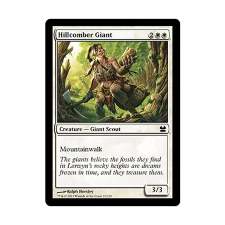 CCG Хиллкомберский гигант (C) (фольга), MTG - Modern Masters 2013
CCG Хиллкомберский гигант (C) (фольга), MTG - Modern Masters 2013
