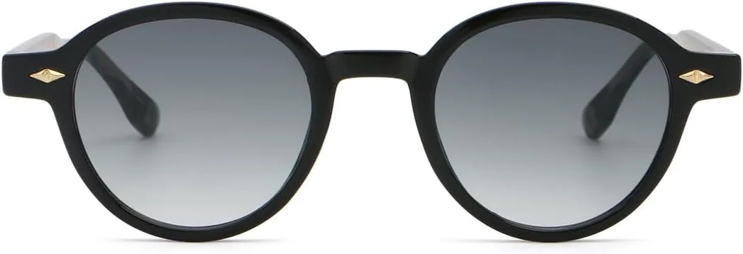 Ретро-солнцезащитные очки для мужчин и женщин с защитой от УФ-излучения UV400, круглые солнцезащитные очки в оправе из ацетата CP LIGOES, Black Leopard Grey
Ретро-солнцезащитные очки для мужчин и женщин с защитой от УФ-излучения UV400, круглые солнцезащитные очки в оправе из ацетата CP LIGOES, Black Leopard Grey