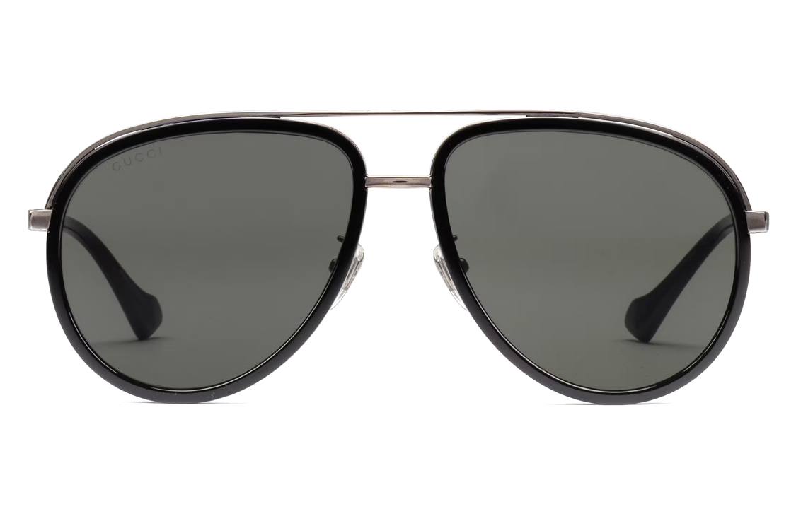 Авиаторские солнцезащитные очки GUCCI, черные
Авиаторские солнцезащитные очки GUCCI, черные