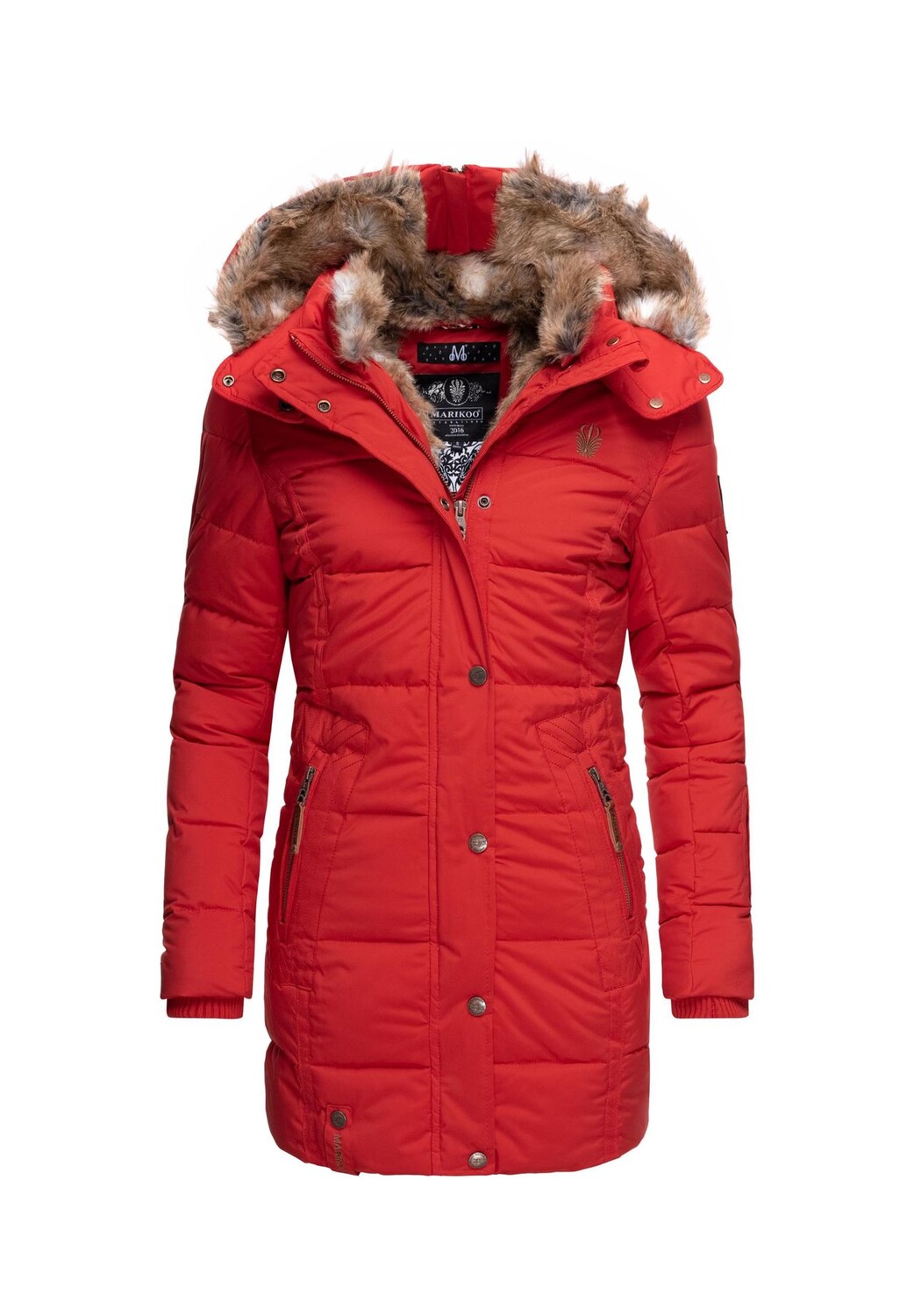 Зимнее пальто любимая куртка MARIKOO, красный
Зимнее пальто любимая куртка MARIKOO, красный