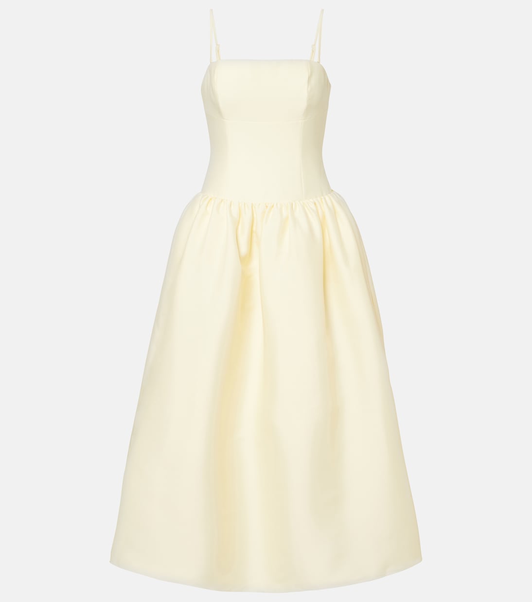 Тафтяное миди-платье Self-Portrait, желтый
Тафтяное миди-платье Self-Portrait, желтый