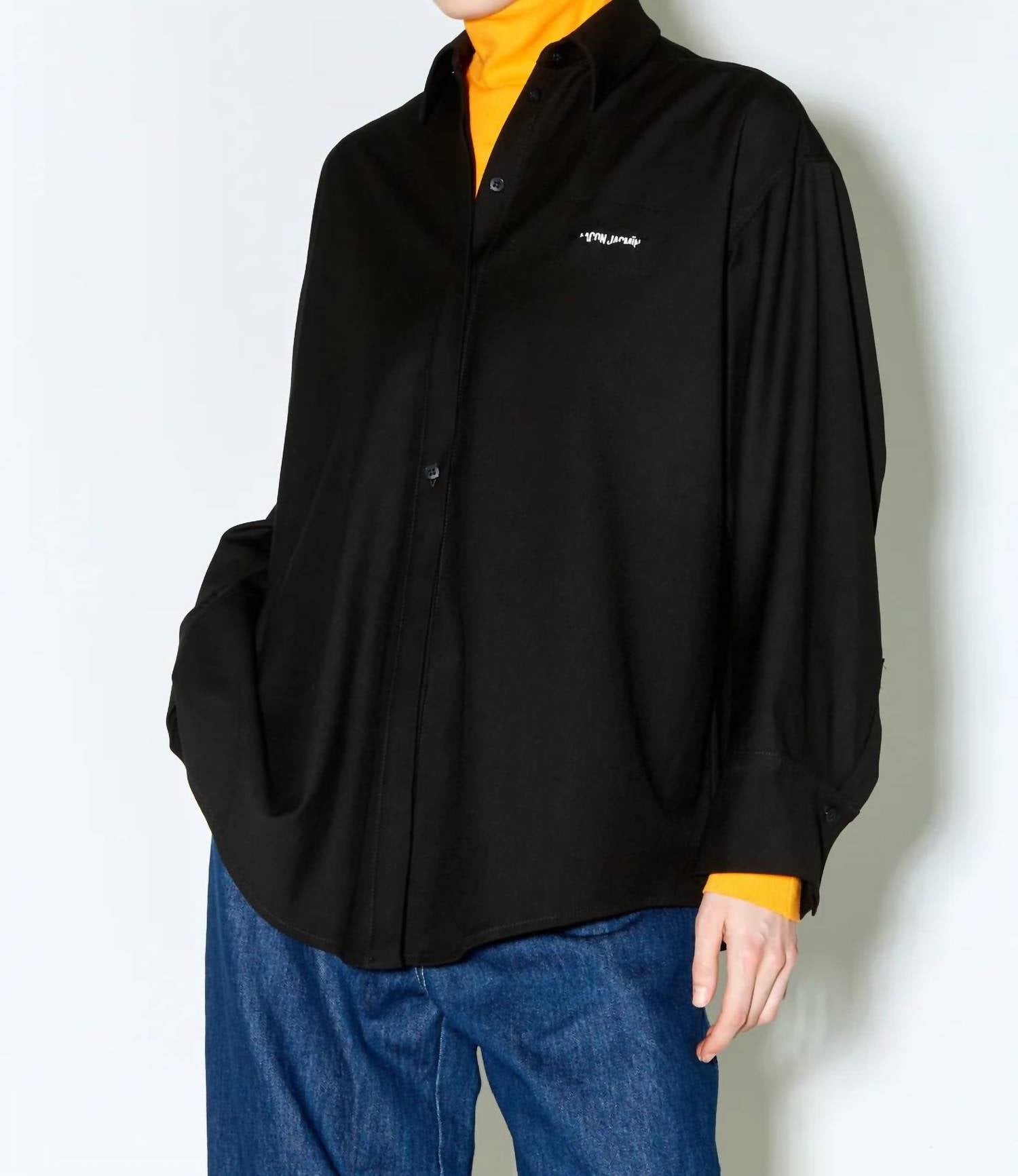 Рубашка Carel черная Facon Jacmin
Рубашка Carel черная Facon Jacmin