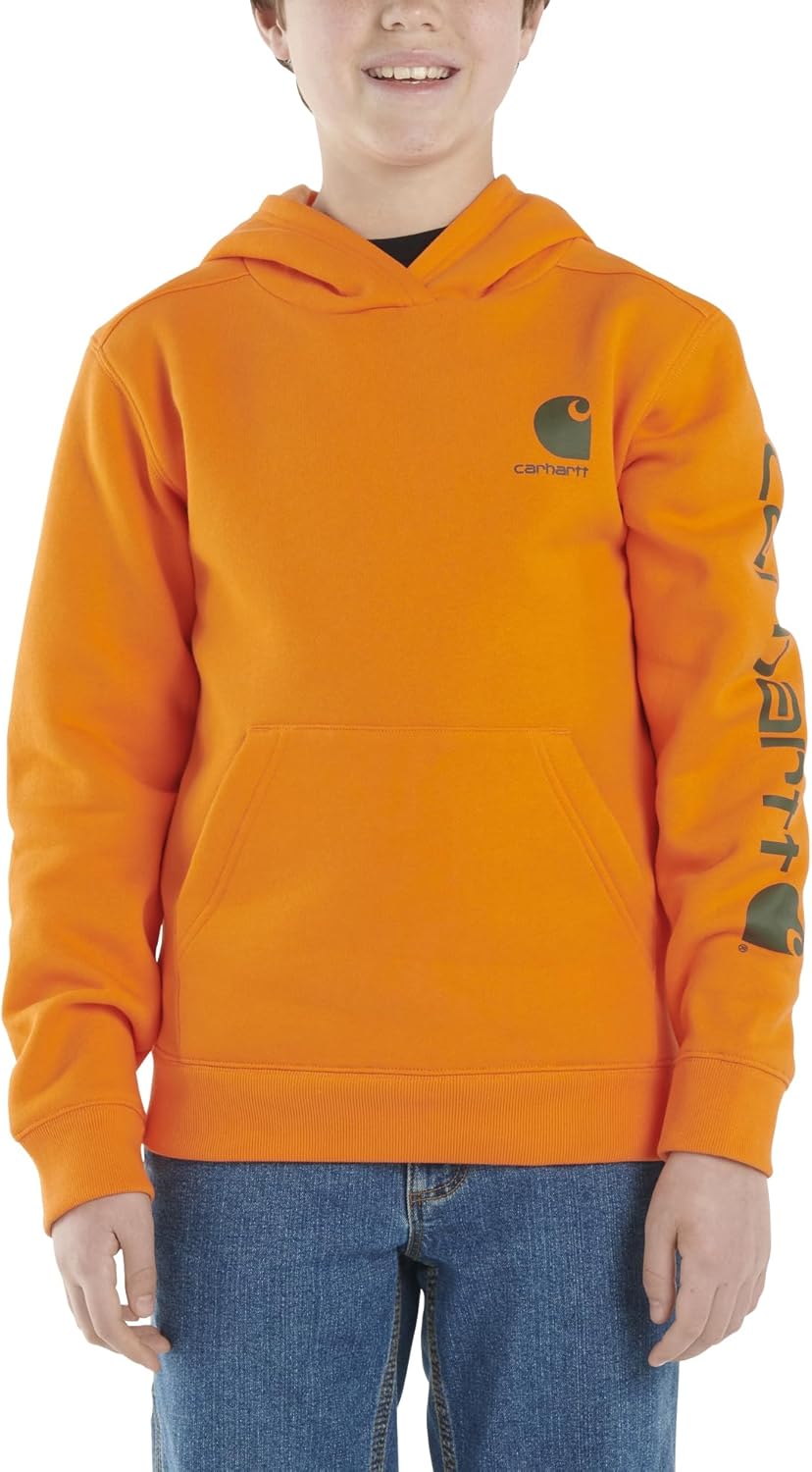 Детская толстовка Carhartt CA6272 с длинными рукавами и принтом - для мальчиков, Exotic Orange
Детская толстовка Carhartt CA6272 с длинными рукавами и принтом - для мальчиков, Exotic Orange