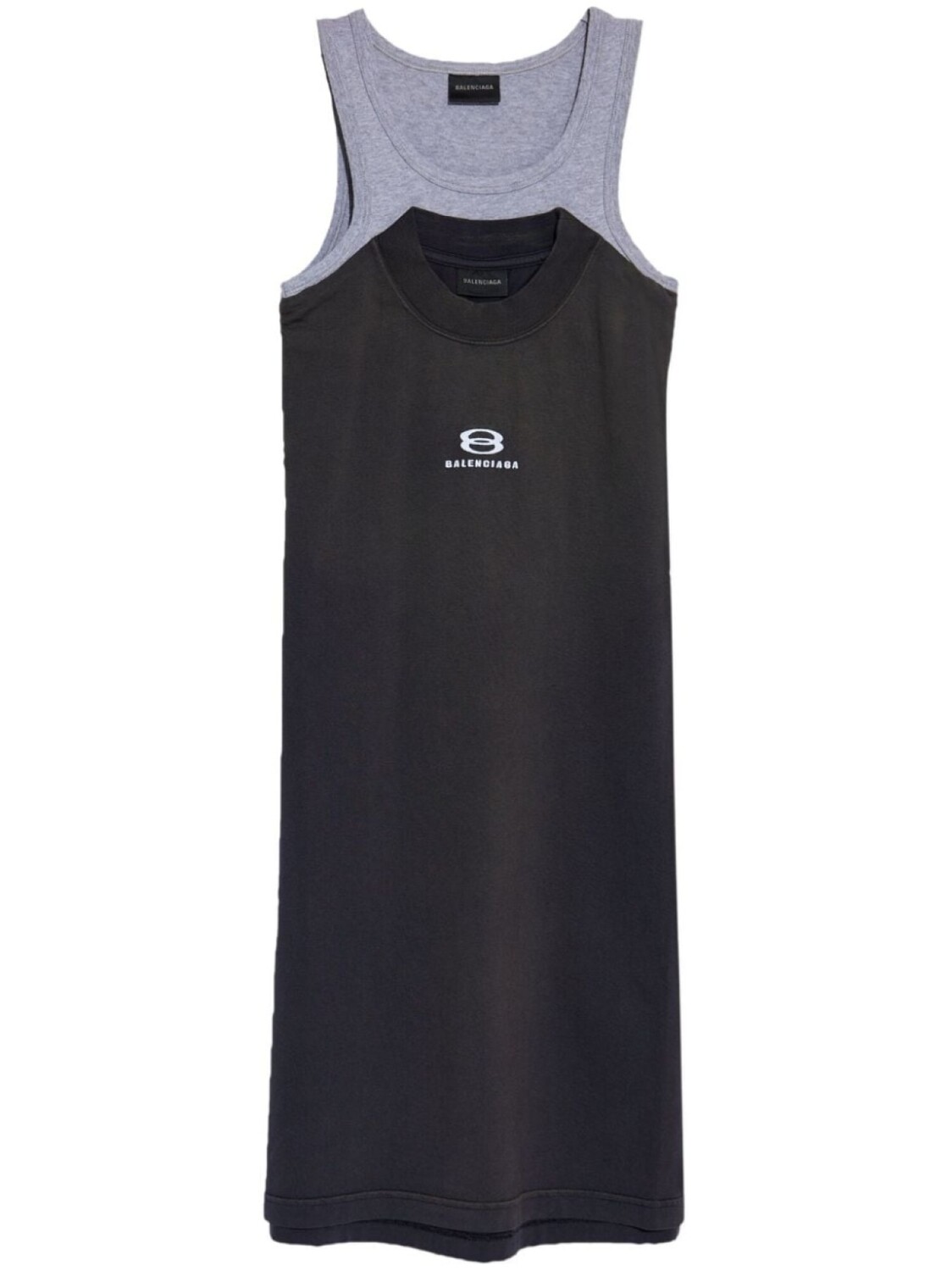 Balenciaga многослойное платье без рукавов, черный
Balenciaga многослойное платье без рукавов, черный