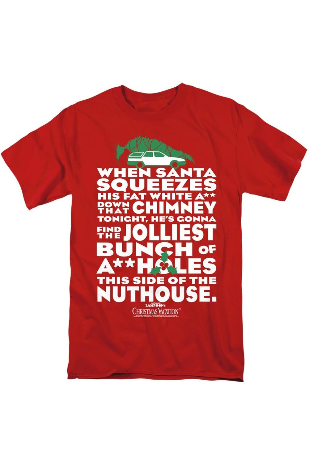 Рождественские каникулы Jolliest Bunch футболка с коротким рукавом для взрослых Gildan, красный
Рождественские каникулы Jolliest Bunch футболка с коротким рукавом для взрослых Gildan, красный