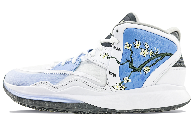 Nike Кроссовки баскетбольные Kyrie 8 Infinity EP с амортизацией, противоскользящие и износостойкие, мид-топ, унисекс, бело-голубые, цвет White
Nike Кроссовки баскетбольные Kyrie 8 Infinity EP с амортизацией, противоскользящие и износостойкие, мид-топ, унисекс, бело-голубые, цвет White