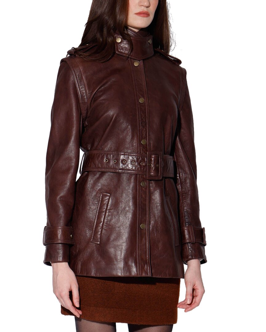 Кожаная куртка Walter Baker Imani, коричневый
Кожаная куртка Walter Baker Imani, коричневый