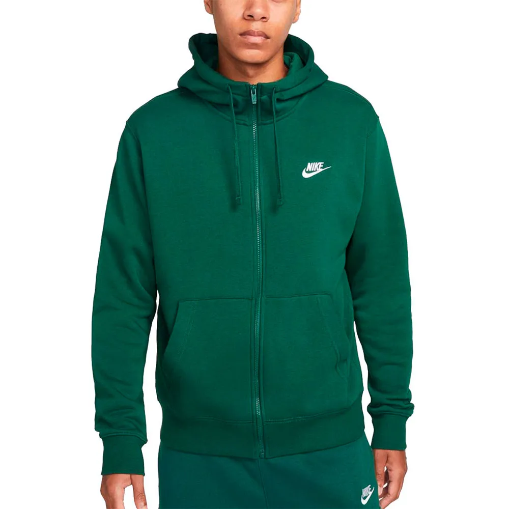 Толстовка Nike Club full zip, зеленый
Толстовка Nike Club full zip, зеленый