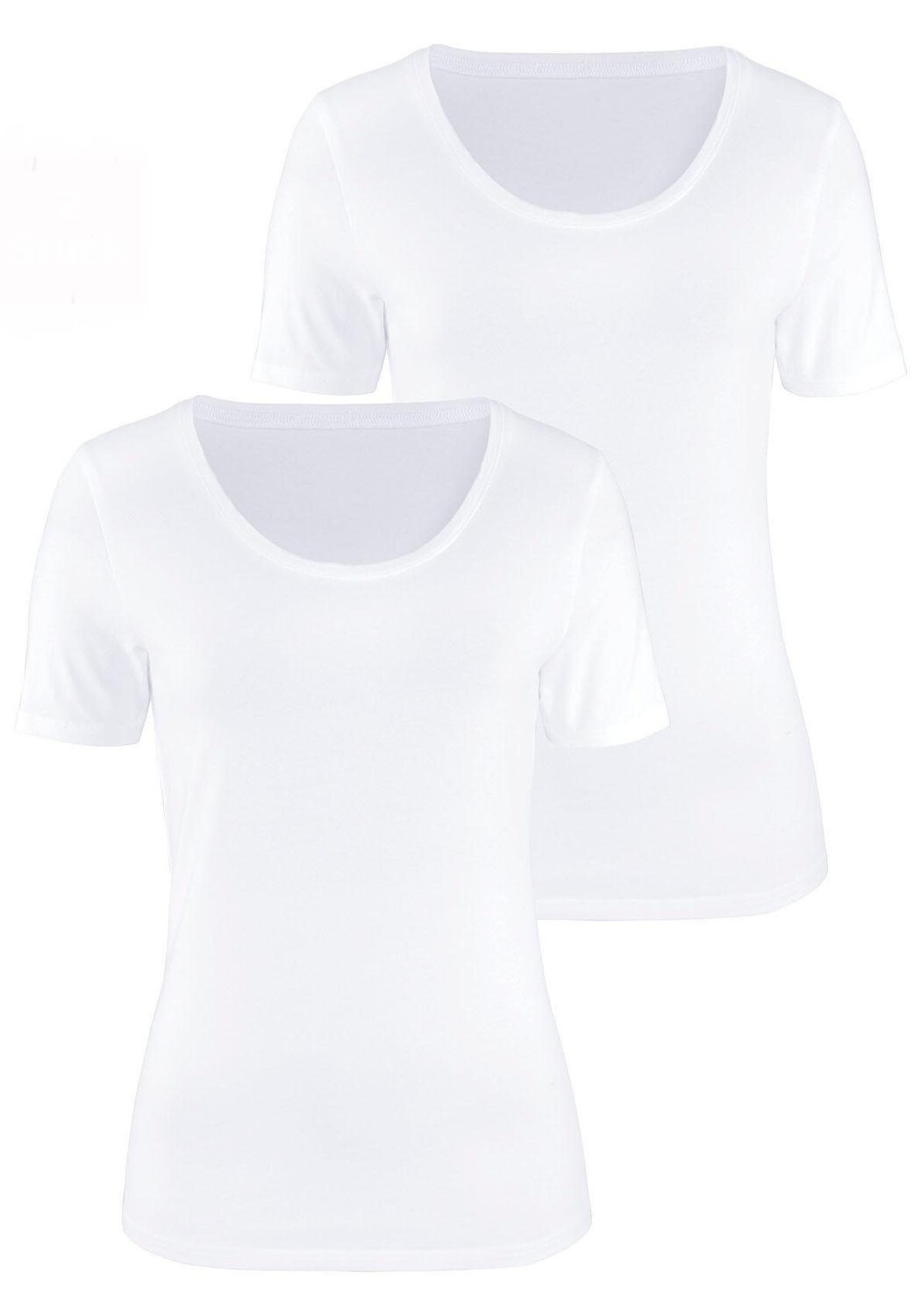 Футболка Vivance Kurzarm, белый
Футболка Vivance Kurzarm, белый